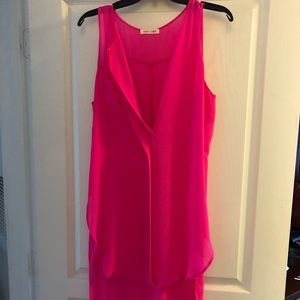 Long pink tunic